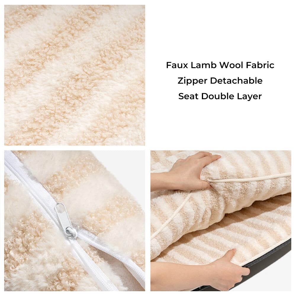 BaileyBeds Lambswool Double Sofa