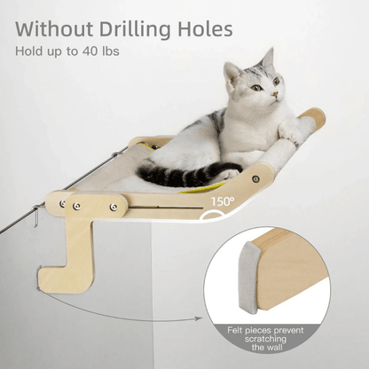 BaileyWindow Perch – Cat Hammock Seat - BAILEYBEDS